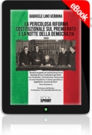 E-book - La pericolosa riforma costituzionale sul premierato e la notte della democrazia